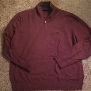 Banana Republic Zip- Up Neck Swester